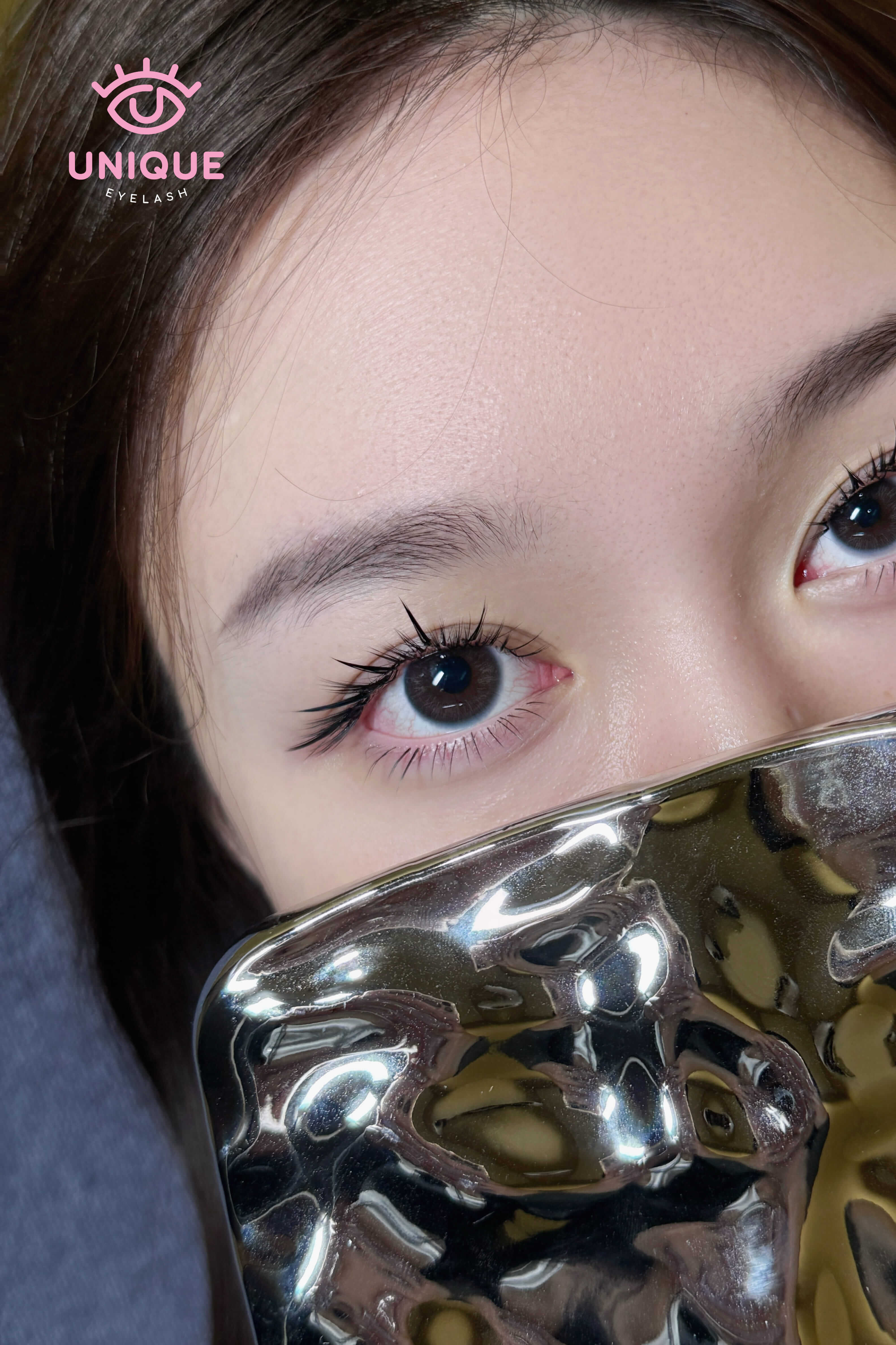 Eyelash extension work 3 by Unique Eyelash PJ